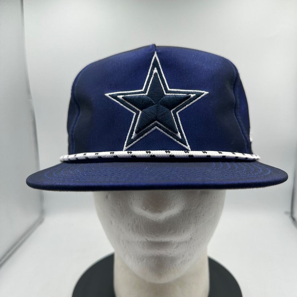 Dallas Cowboys NFL New Era Rope Satin Royal Blue Hat Cap Snapback